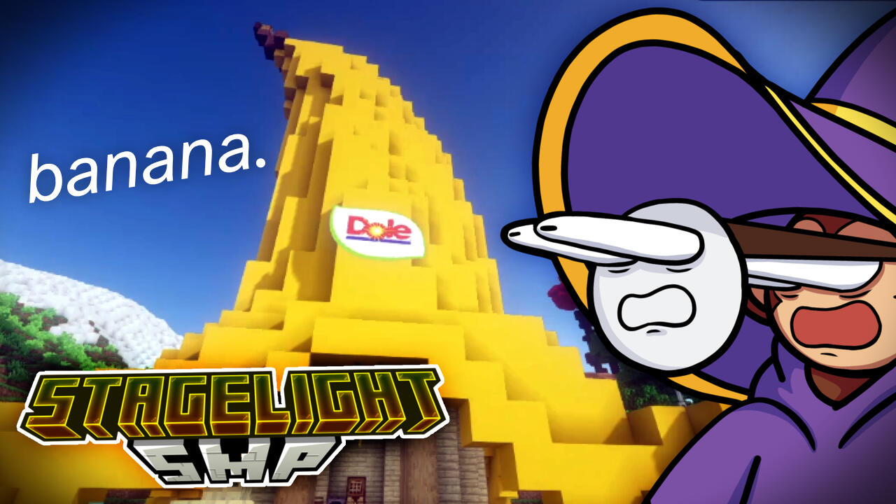 Going bananas on Stagelight SMP!