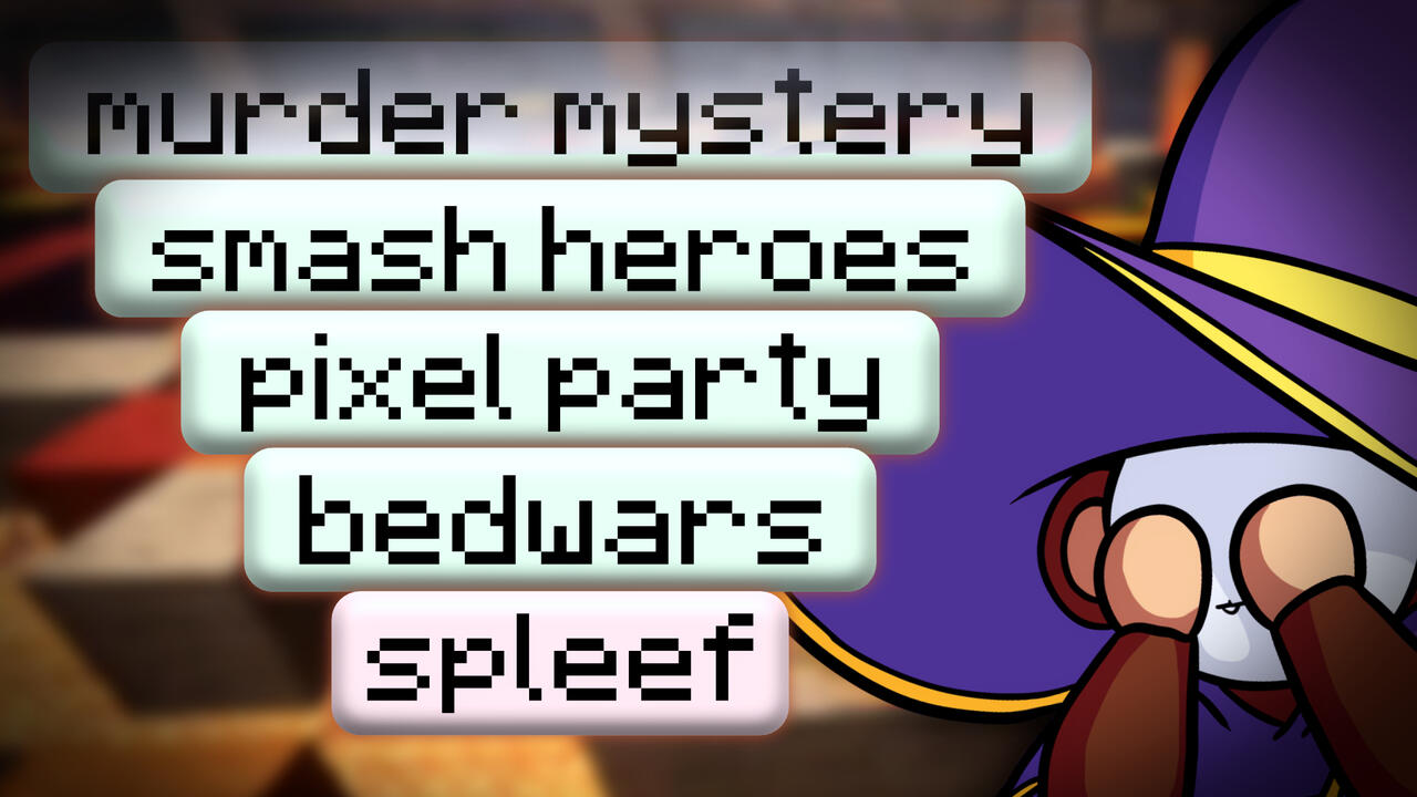 Trying to win in 10 Hypixel minigames (it did not go well....)